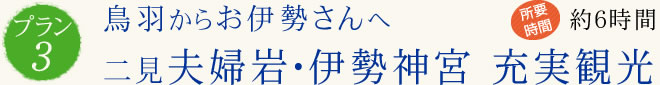 鳥羽からお伊勢さんへ 二見夫婦岩･伊勢神宮 充実観光